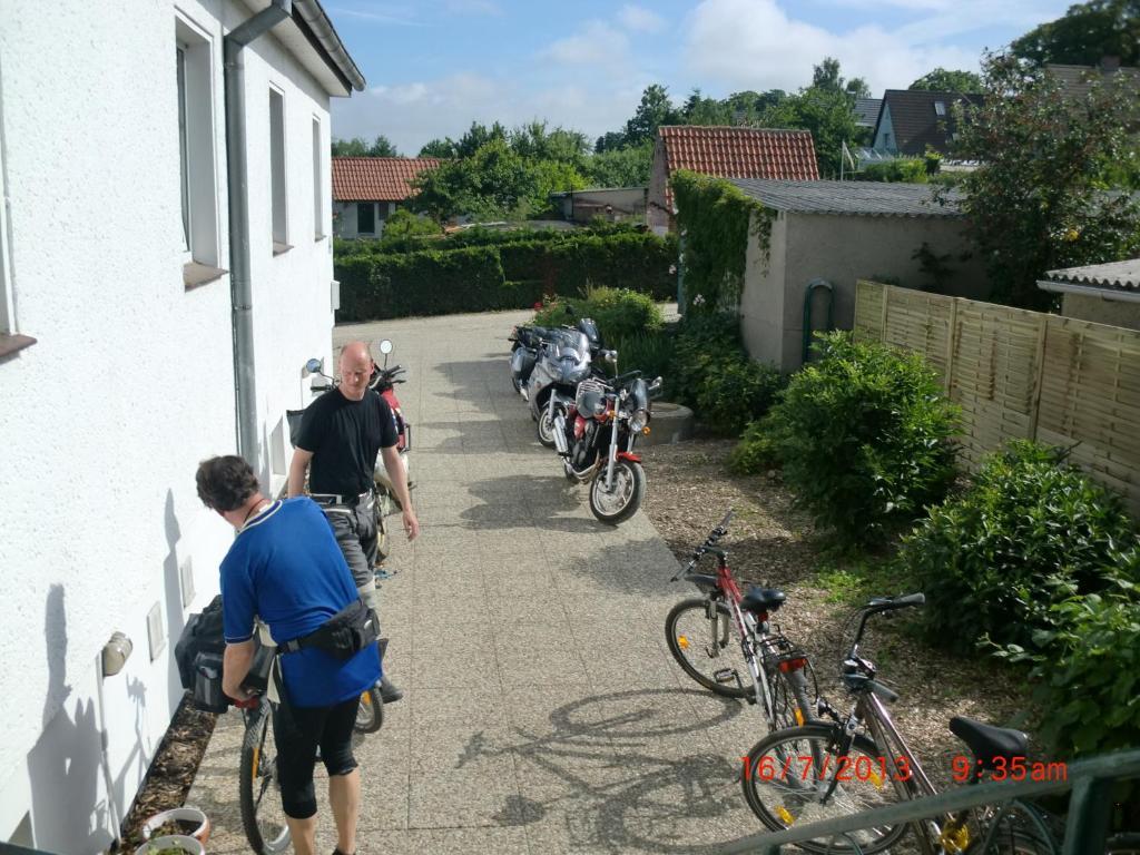 Pension Am Haffeld Wißmar Esterno foto