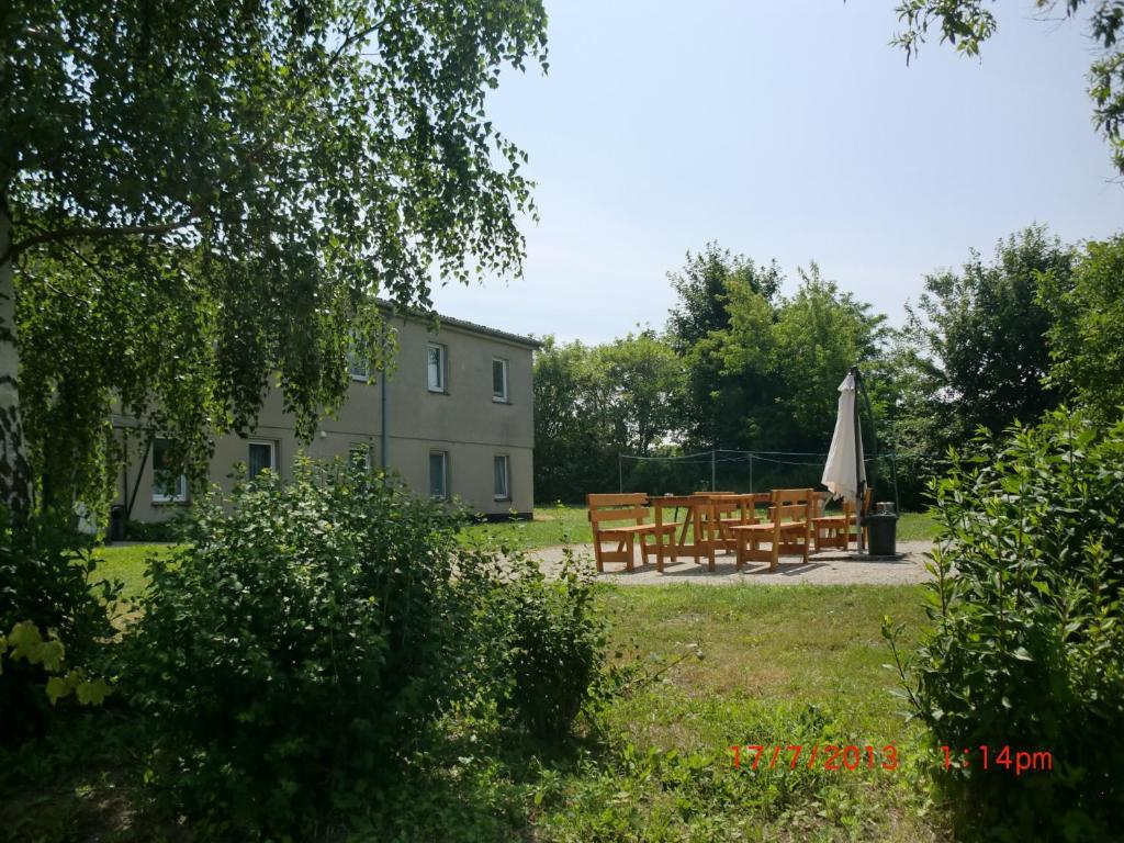 Pension Am Haffeld Wißmar Esterno foto